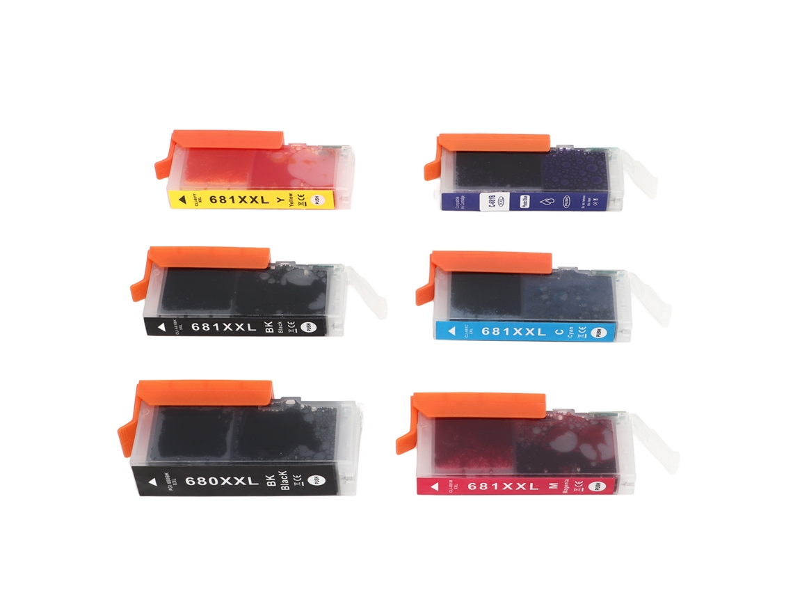Cartucho De Tinta Compatible Para Pixma Ts706 Tr7560 Tr8560 Ts6160 Ts6260 Bk Cmy Pb