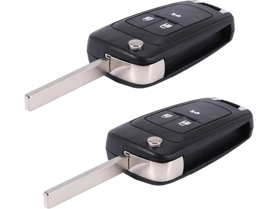 Mando A Distancia De 2 X 3 Botones Y 433 Mhz Con Chip Id46 Para Aveo Hu100 Blade 2010-2015