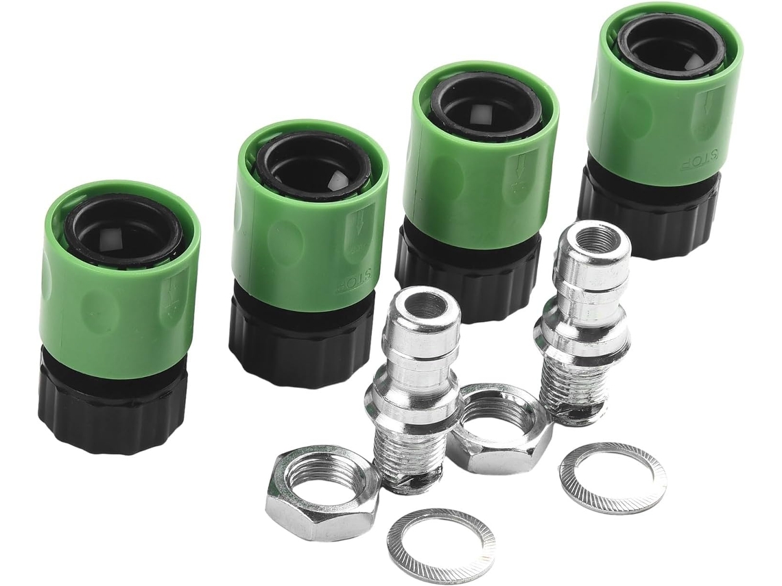 Kit De Limpieza De Plataformas De Acero Inoxidable Para Cortacéspedes, Con Boquillas.