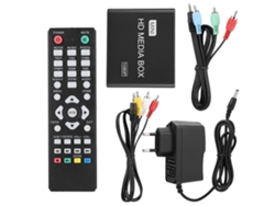 Reproductor De Vídeo Hdmi Mini K8 1080p Con Decodificador De Disco Duro Y Reproductor Multimedia Hd