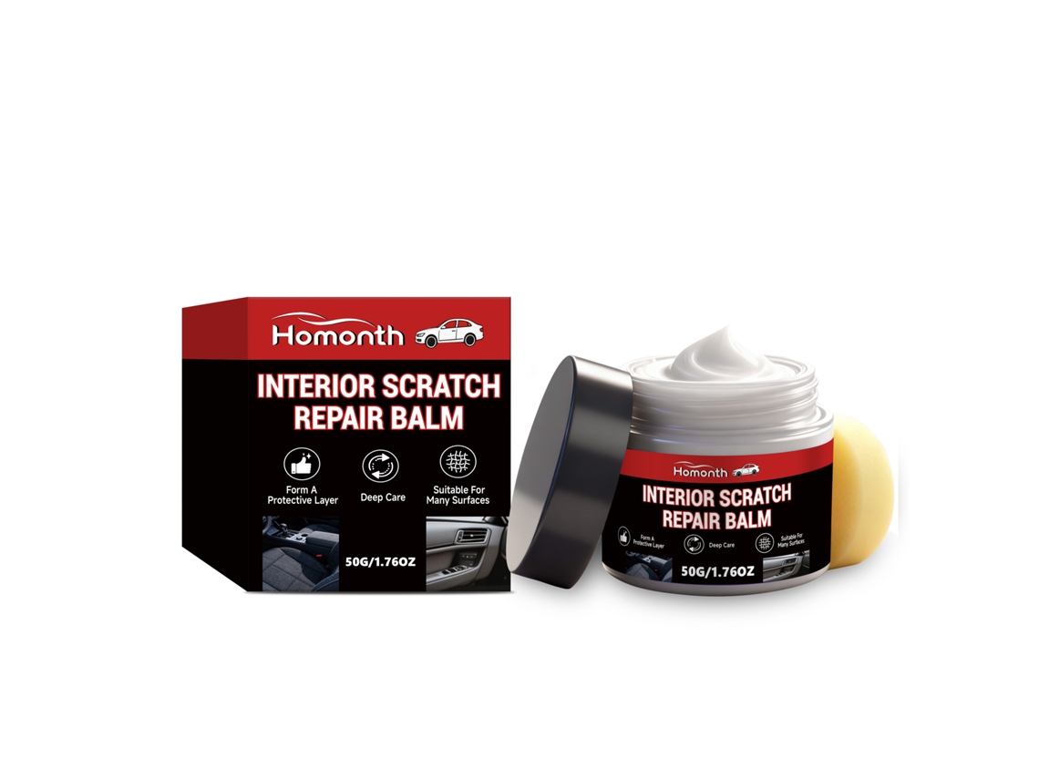 Crema para el cuidado del interior del coche HOMONTH para limpieza y mantenimiento diarios | Sin marca