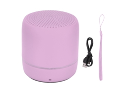 Altavoz Portátil Bluetooth 5.0 Con Graves Estéreo De 280 Hz A 16 Khz, Mini Altavoz Para Viajes Al Aire Libre - Rosa