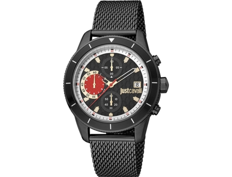 Reloj para Mujer JUST CAVALLI JC1G215M0075 Negro (Acero Inoxidable)