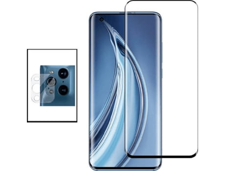 Kit Protector de Cámara Trasera Oppo Find X3 Pro PHONECARE y Cristal Templado 5D Full Cover