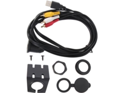 Negro Para Cable D'extension Hembra-femelle De 2