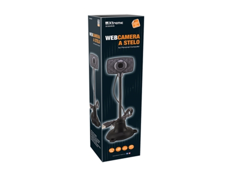 XTREME 33855 Camara Web 640 X 480 Pixeles Usb / 3.5 Mm Negro Gris