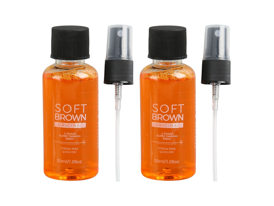 2 Unidades de Spray Autobronceador para Color Bronce, Rápido y Seguro, con Resultados Naturales y Secado Rápido