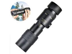 Monocular USHION 10 30040 Enfoque Variable Adulto Compacto Bifocal Prisma Negro
