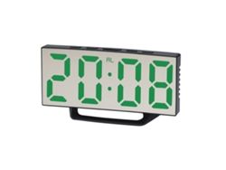 Reloj despertador digital con espejo gris Sanda SD 4120