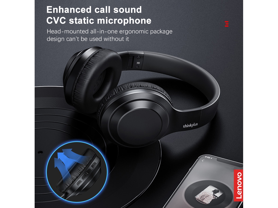 Auriculares Inalámbricos Lenovo Th10 (juego, Música)