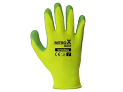 Guantes de Jardinería BRADAS Nitrox Menta (Verde - Talla: 8)