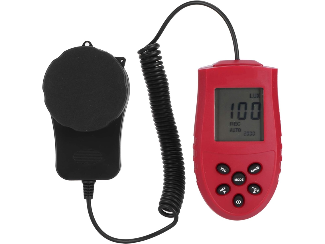 Luminómetro Digital, Medidor De Lux, Plástico, 1-200.000 Lx Para Oficina En Casa
