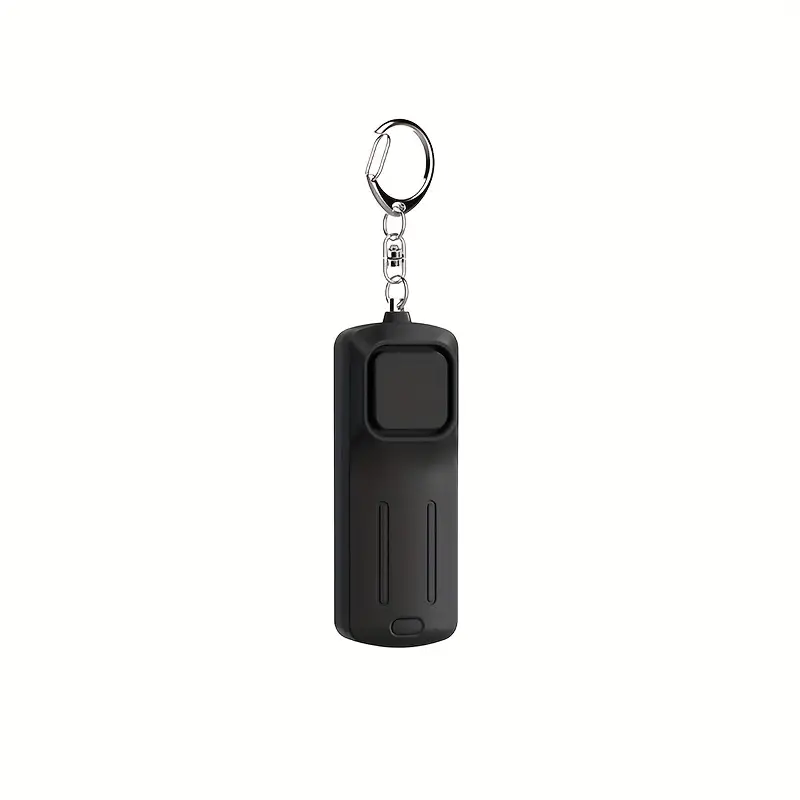 Alarma de autodefensa Chrui para mujeres, 130 dB (negra)