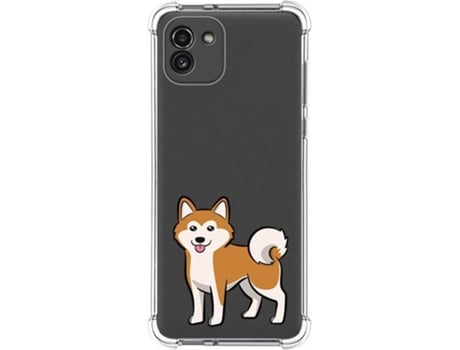 Carcasa para Samsung Galaxy A03 TUMUNDOSMARTPHONE Dibujos Antigolpes Perros 02 Multicolor