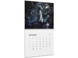 Calendario De Perros 2026, Lindo Y Divertido, Calendario De Pared De Animales De 9.85" Con Coloridas
