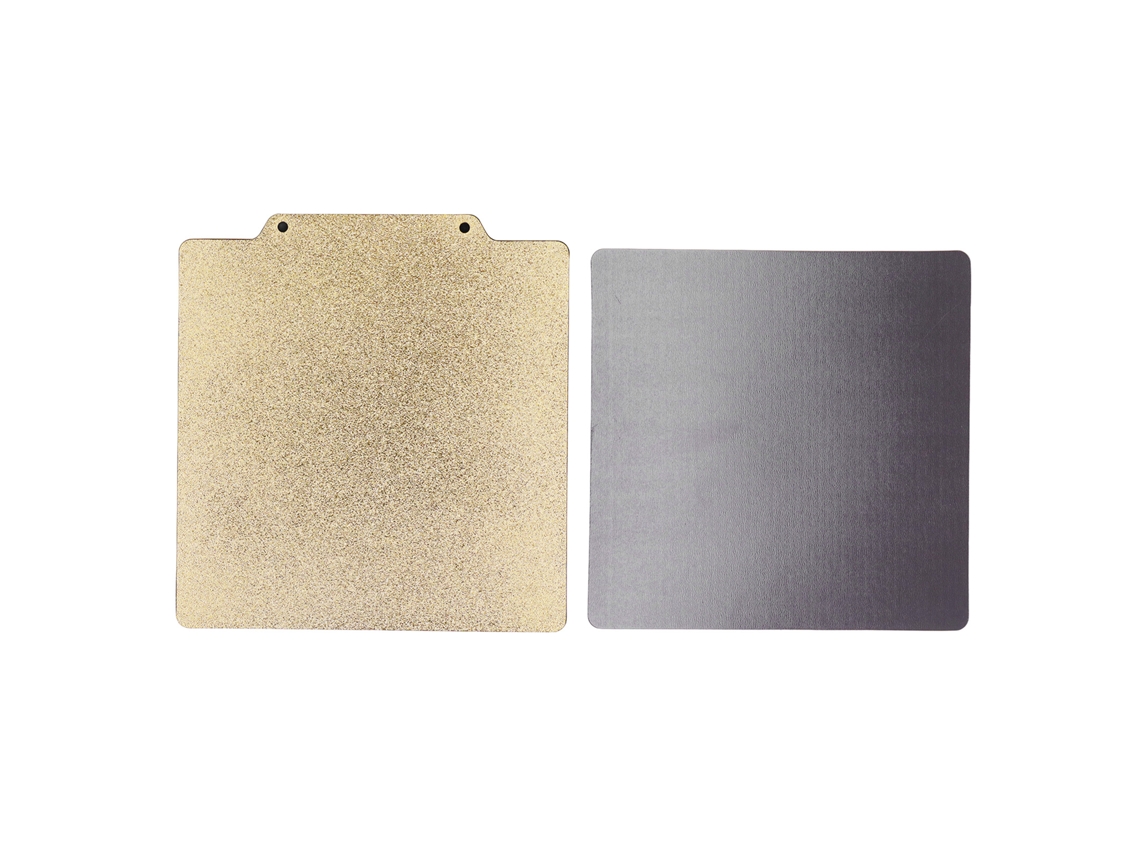 Capa de acero para resortes PET PEI con textura de fibra de carbono de 220 x 220 mm para impresora 3D Anet A8 A6