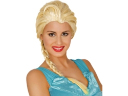 Peluca DISFRAZZES Peluca Rubia Con Trenza (Talla: Talla Universal)