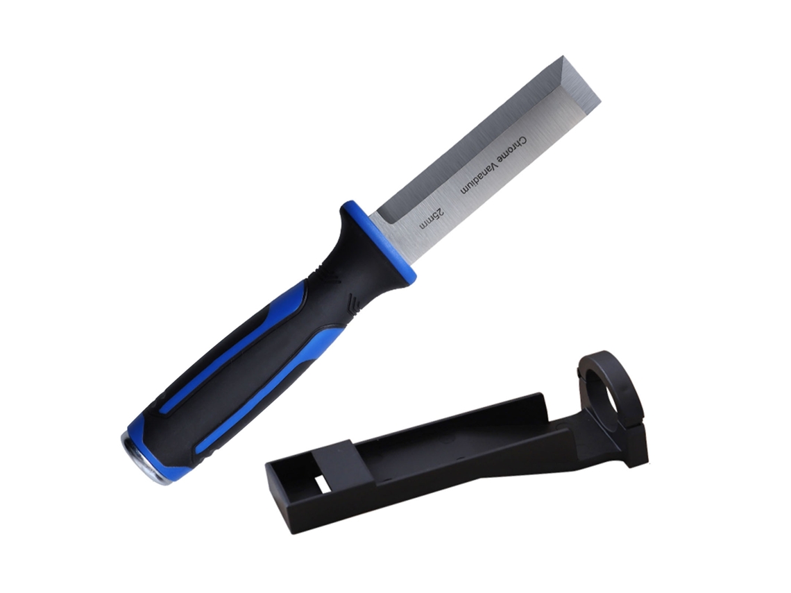 Cincel Para Madera Cr V Con Mango De Goma Para Carpintería, Escultura, Corte Y Recorte.
