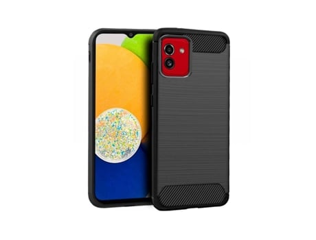 Funda Negra para Samsung Galaxy A03 FORCELL Negro