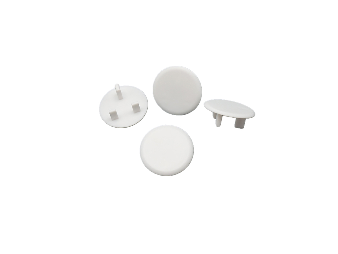 2026 Store-tapa De Tomacorriente 3 Agujeros Abs Protector De Seguridad Eléctrica Estilo Inglés Delgado Blanco Para Hogar