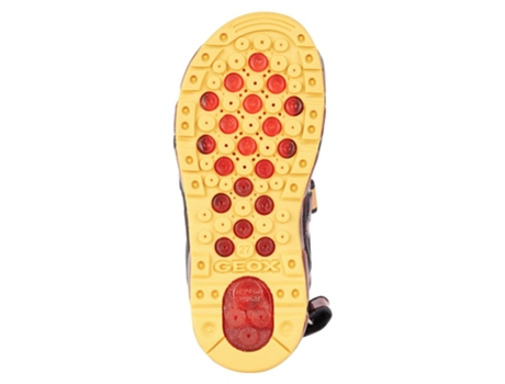 Androi Sandalias Rojo Negro EU 32 Niño GEOX