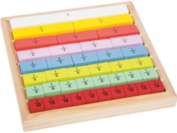 Juego Educativo SMALL FOOT COMPANY (Madera - Beige - 17 x 17 x 2 cm)