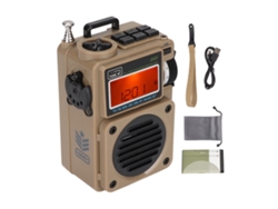 Hrd‑701 Radio Digital Bluetooth De Banda Completa Reproductor De Música Portátil Con Tarjeta Tf