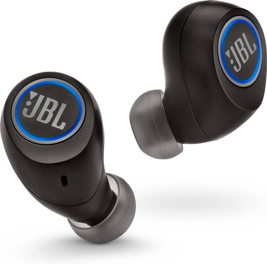 Auriculares Bluetooth True Wireless JBL Free (In Ear - Micrófono - Negro)