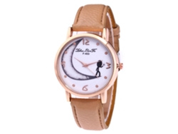 Reloj De Pulsera Para Mujer Estilo Dulce Y Elegante Con Movimiento De Cuarzo Zhoulian Fa 02