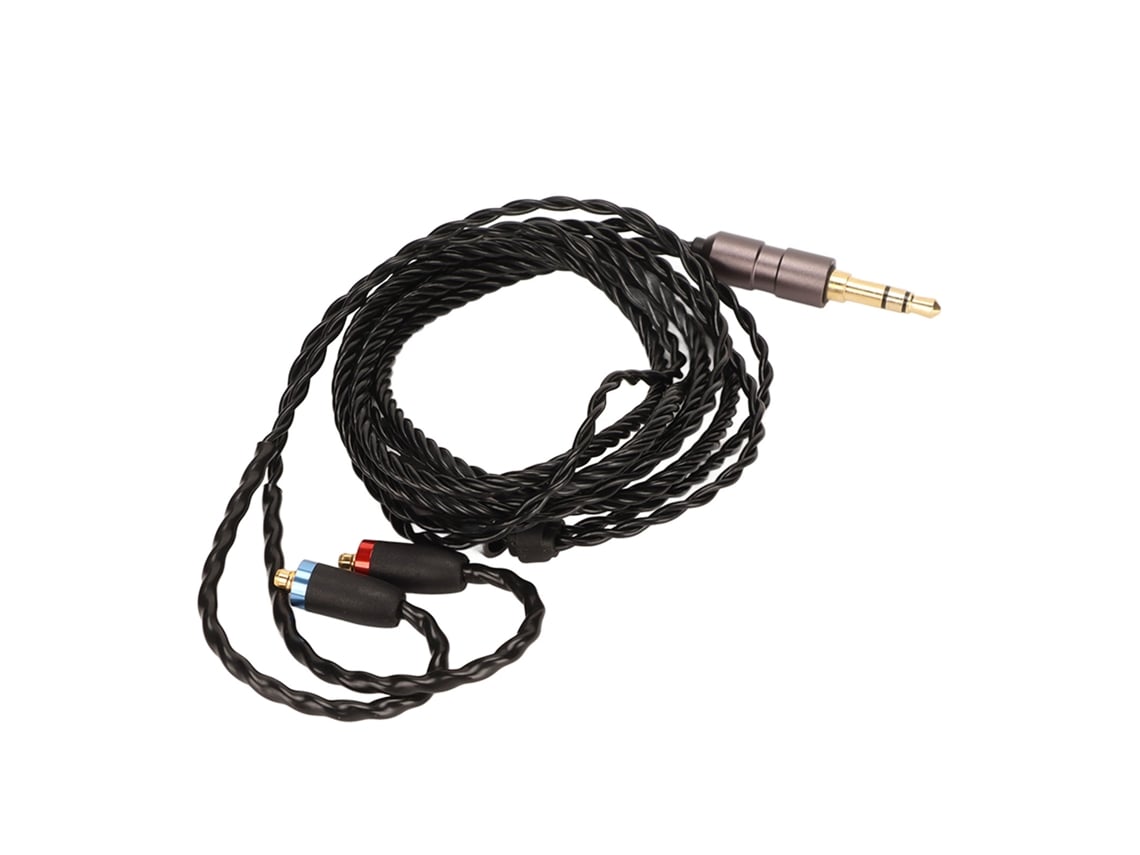 Cable De Repuesto Para Auriculares Ofc De Cobre De 47 Pulgadas, Chapado En Oro, Suave Y Flexible, De 3,5 Mm, Compatible
