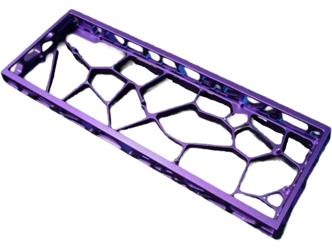 Marco de teclado GH60 ligero de aluminio ventilado para una instalación y refrigeración óptimas. SFUSHOS