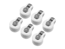 Clips para funda nórdica Baok-6 sin alfileres, sujetadores de edredón, para mantener los bordes en su lugar, accesorios de cama