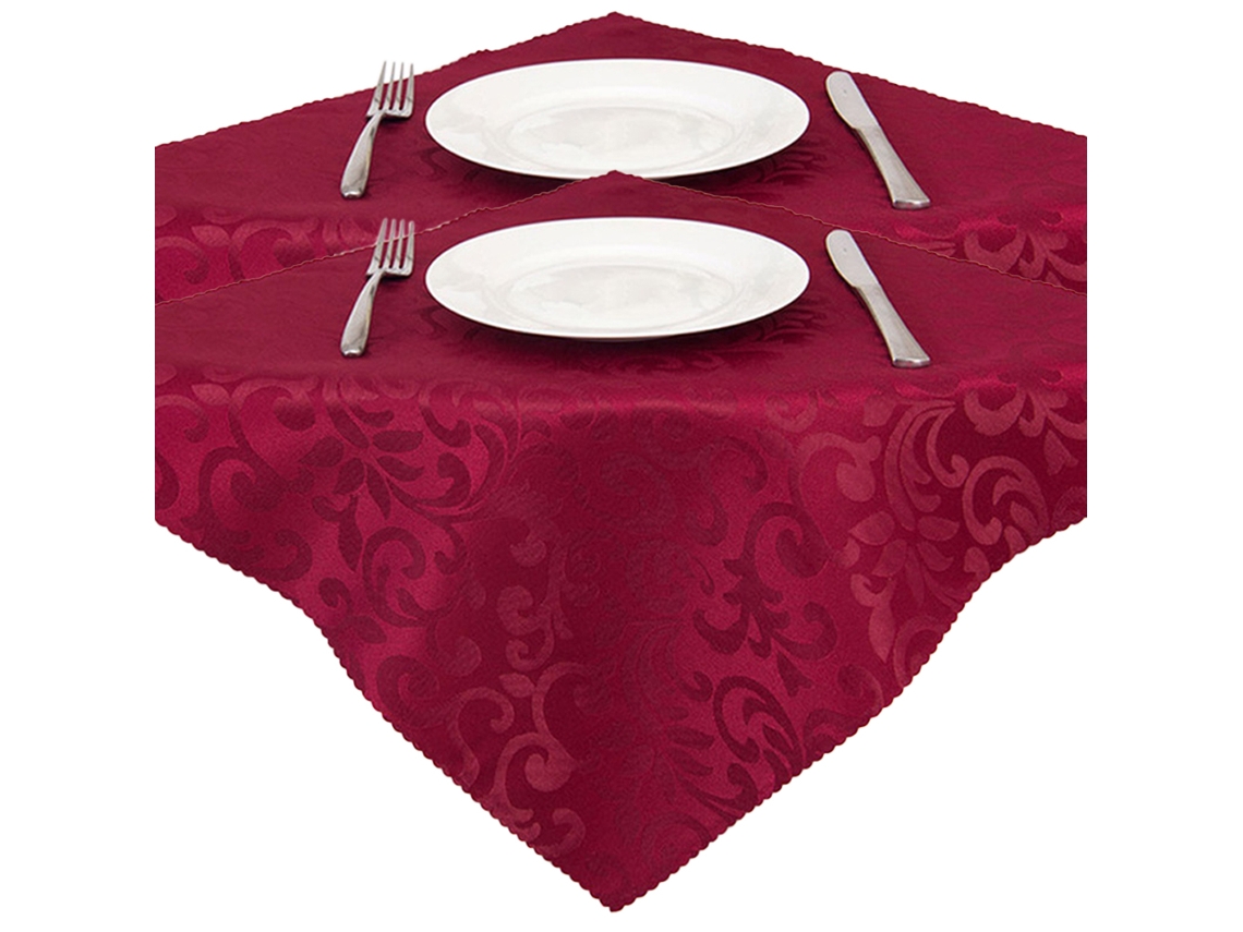 10 Servilletas De Jacquard Damasco 48x48cm (impermeables)