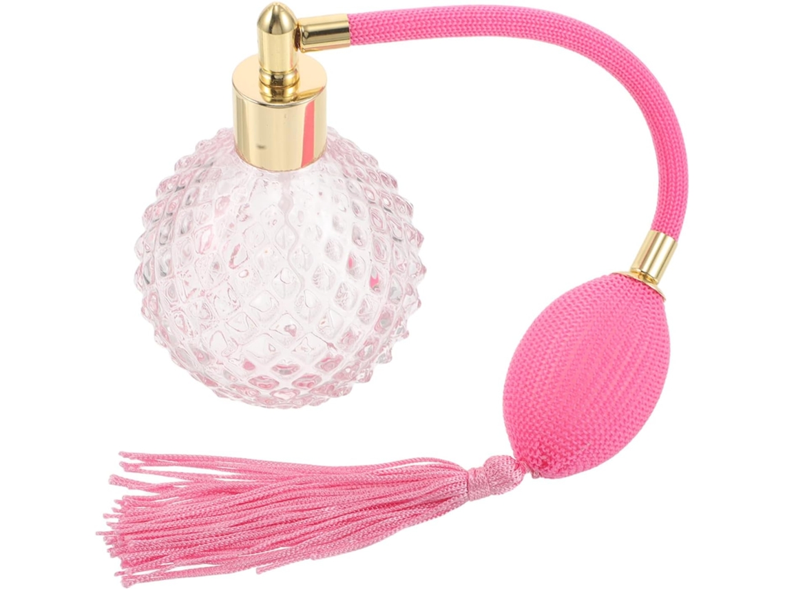 Flacon Vaporisateur À Brume Fine 100 Ml En Verre Transparent Con Pompe Rechargeable Y Capuchon ...