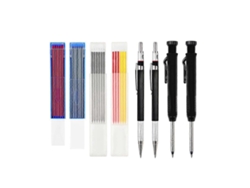36pcs Carpenter Pencil, Mechanical Carpenter Pencils Kit With Carpentry Mechanical Pencil Deephole