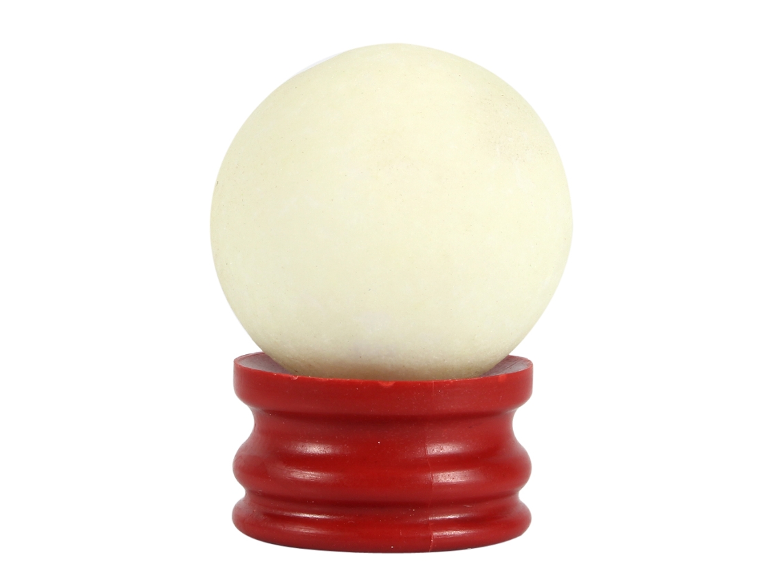Bola De Piedra Luminosa De 35 Mm Con Base Esférica, Decoración De Mesa Que Brilla En La Oscuridad.