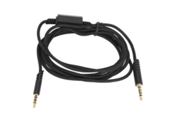 Cable De Repuesto Para Auriculares Gaming Logitech Astro A10 A40 A40 Tr Con Silent Control, Color Negro.
