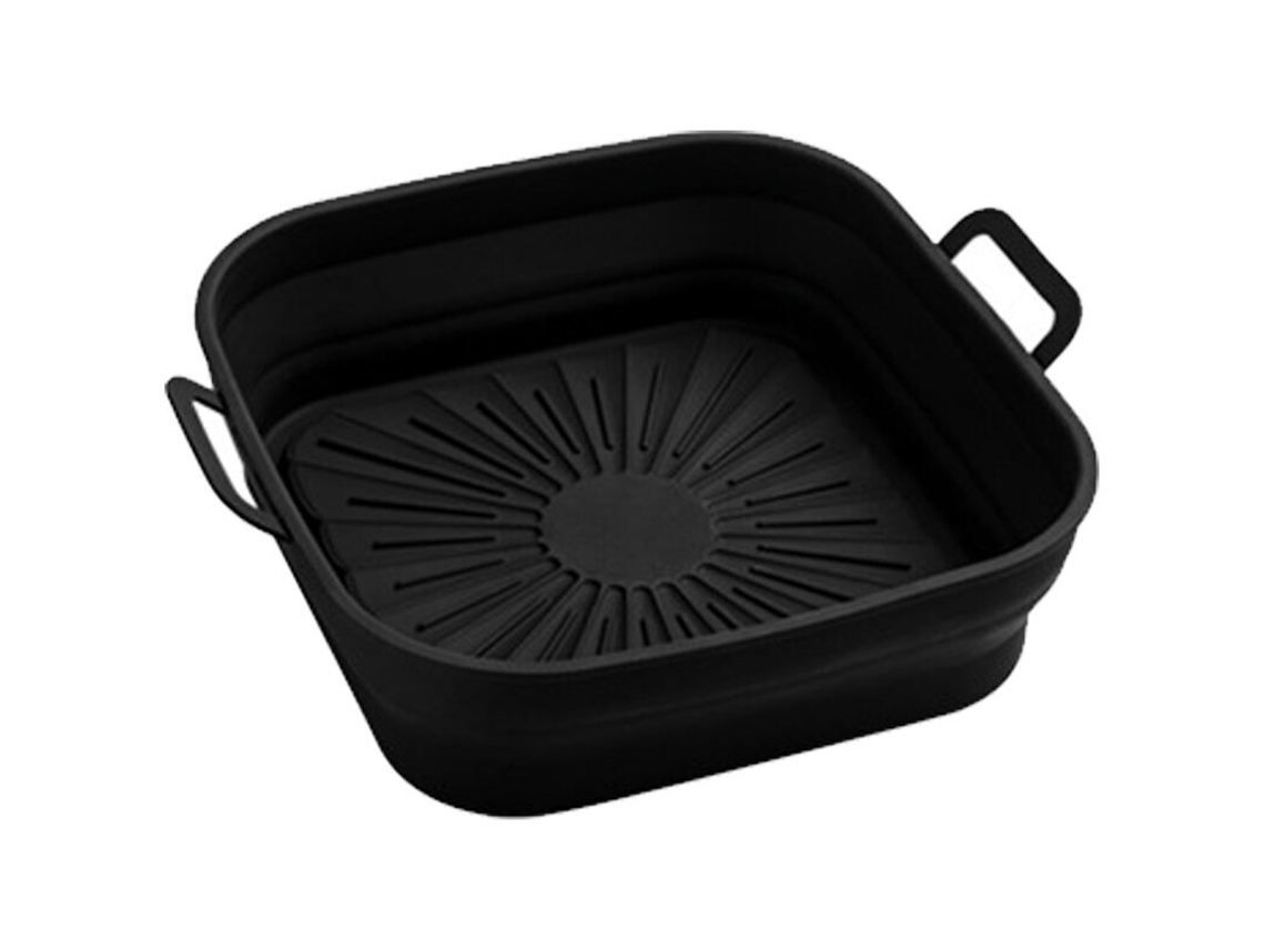 Accesorios De Air Fryer, Bandeja Plegable De Silicona Para Asar, 2 Piezas