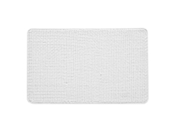 VYLARA Tapete Branco De Chenille, Antiderrapante, Absorvente E Lavável, Ideal Para Portas