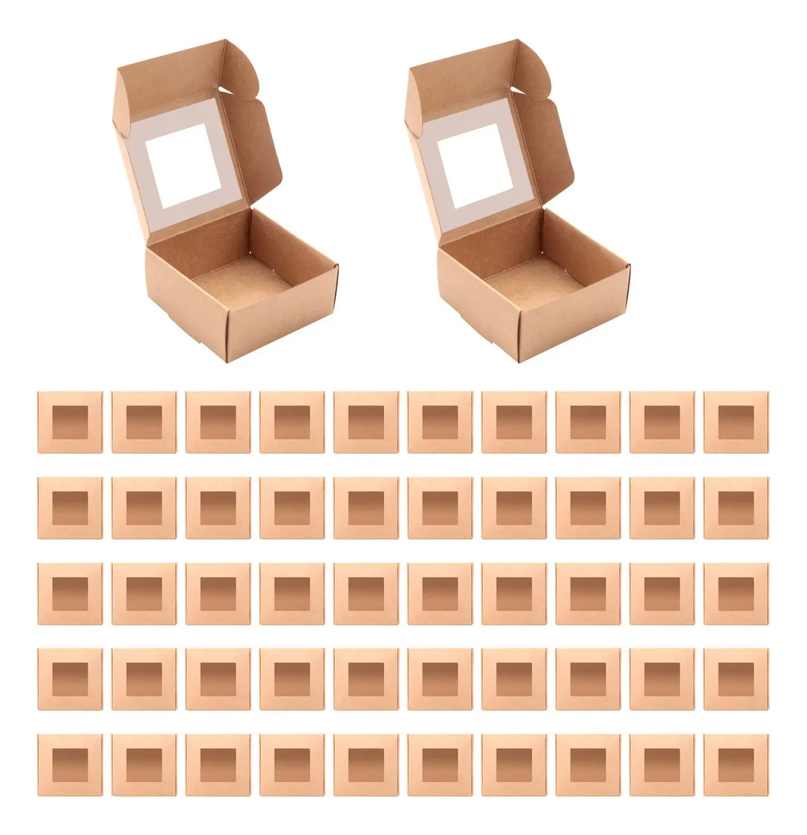 Caja de papel kraft de 950 piezas con embalaje de regalo disponible en stock. Vayotoy.
