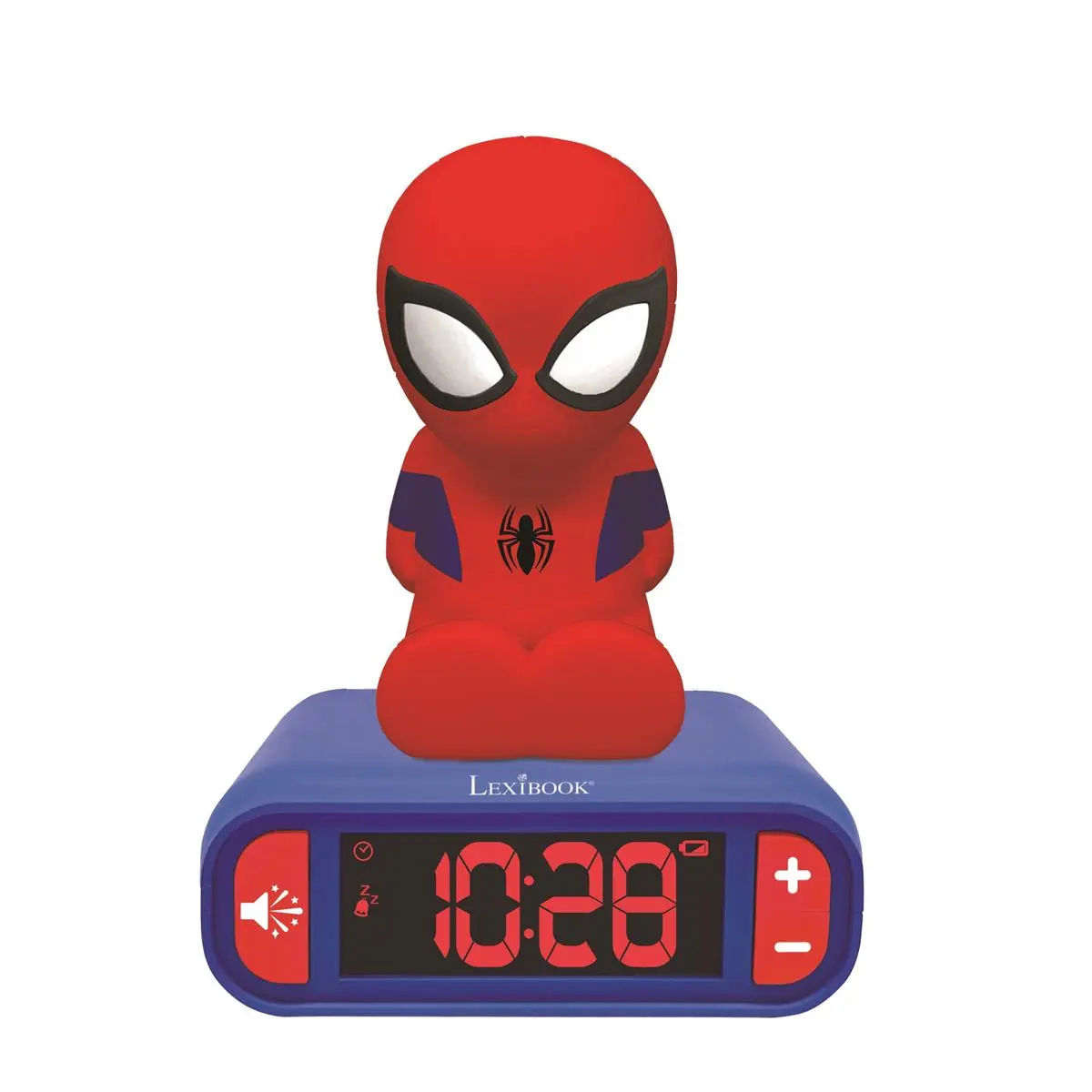 Spider-man 3d-nachtlicht-wecker Mit Soundeffekten