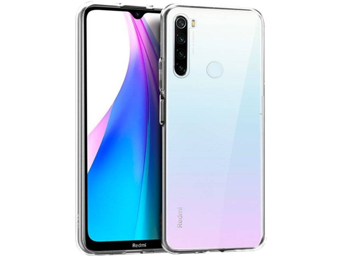 Carcasa Xiaomi Redmi Note 8T COOL Silicona Transparente