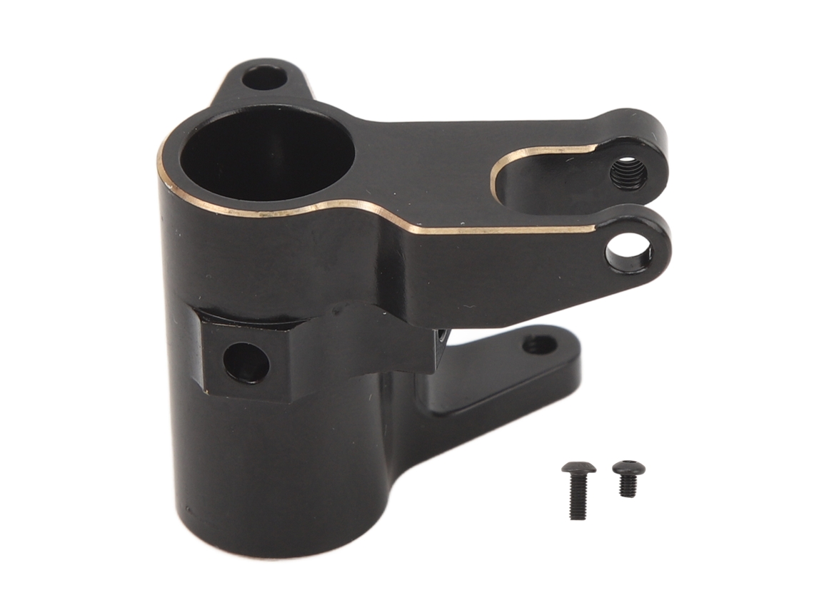 Soporte De Vínculo De Eje Delantero De Latón Para Axial Scx10 Pro 1/10 Rc Crawler Marco Oro Negro