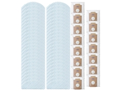 65 piezas compatibles con Ecovacs Deebot Ozmo T8 T8 Aivi, paños y bolsas para aspiradora.