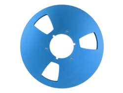 Rollo De Cinta Vacío De 10,5 Pulgadas (1/4 De Pulgada) Con 3 Agujeros, Resistencia Universal, Aleación De Aluminio.