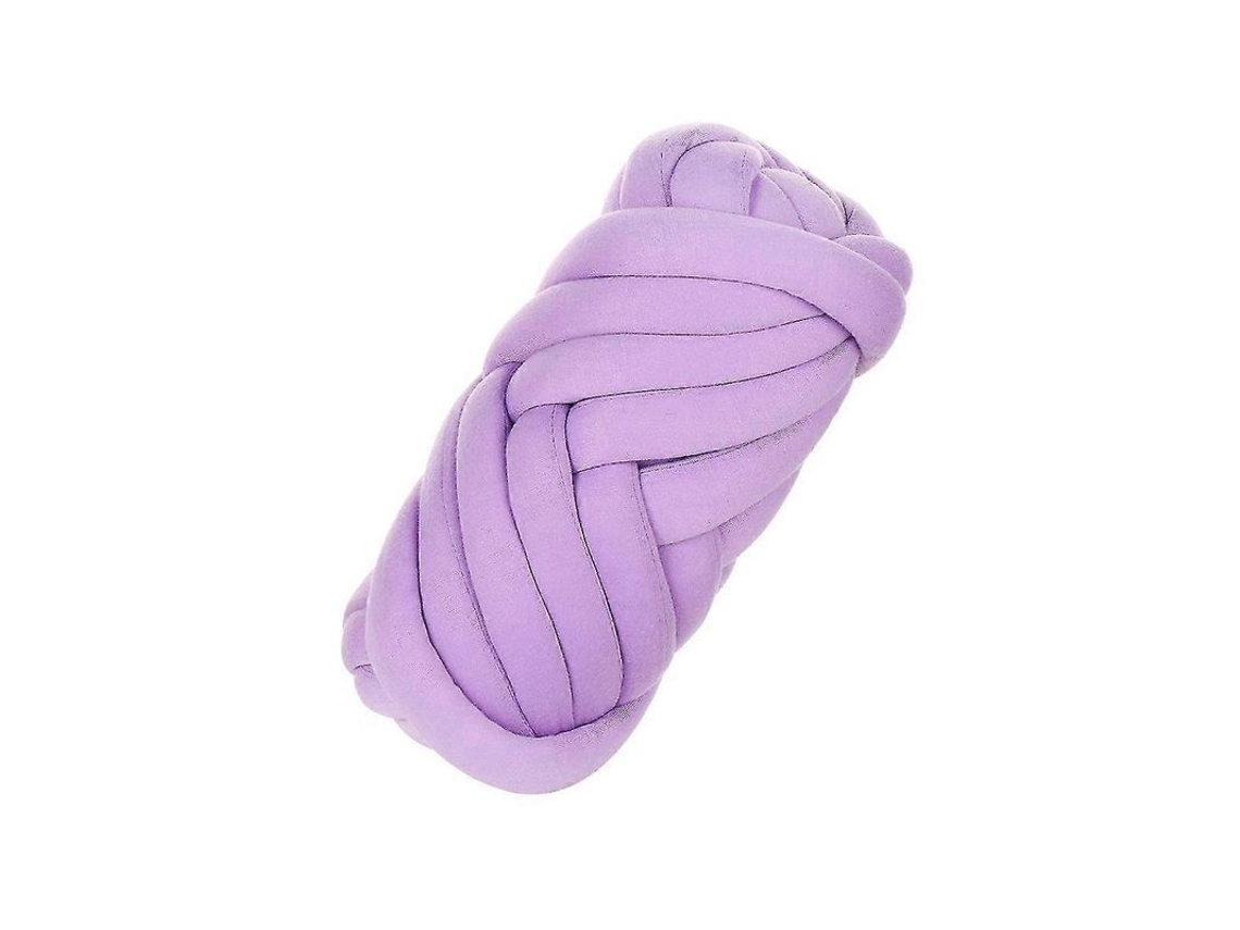 Hilo Grueso Para Tejer, 1000 G, Elástico, Color Morado Claro, 20 Unidades, Ideal Para Regalos Y Proyectos De Manualidades.