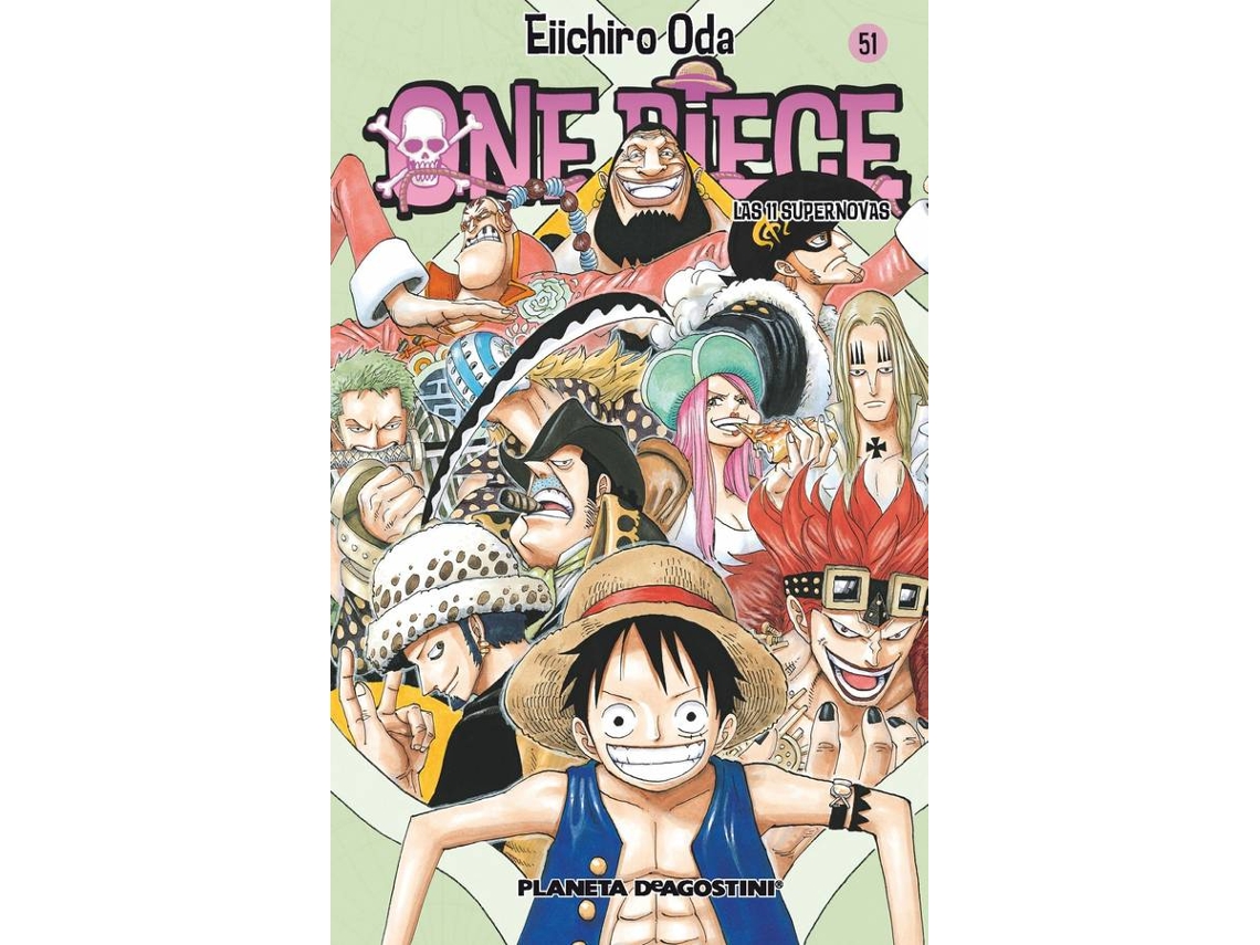 Libro One Piece Nº51 de Eiichiro Oda (Español)