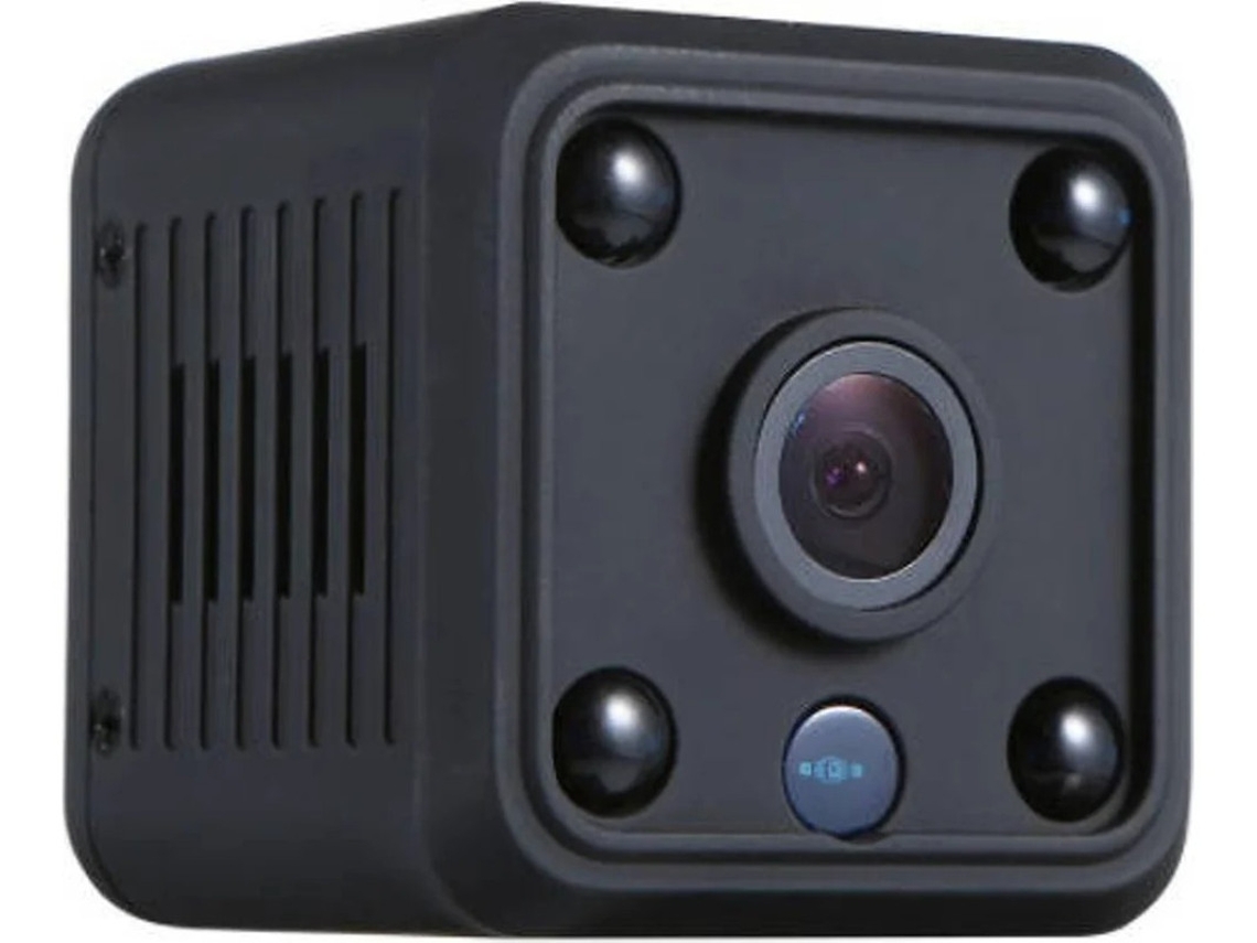 Mini cámara espía inalámbrica Wi-Fi HD 1080P para seguridad del hogar del bebé con visión nocturna y grabación en bucle Bestvite (negra)