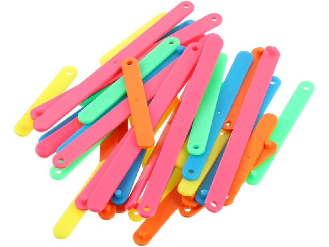 Conjunto De 50 Peças De Palitos Geométricos Educativos, Material Didático De Matemática Para Pré- Escola, Com