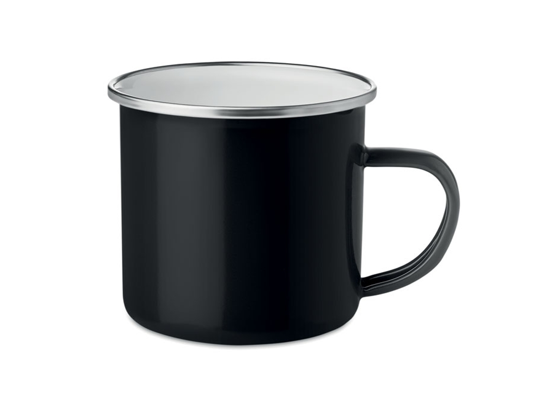 Taza De Metal Esmaltado 350 Ml